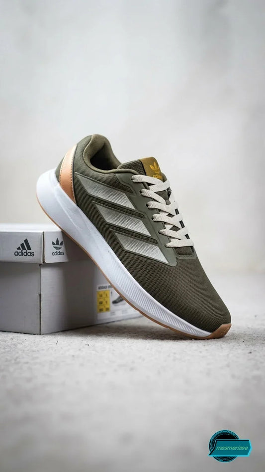 Adids-2601 green premium ultra-comfort sneakers for men