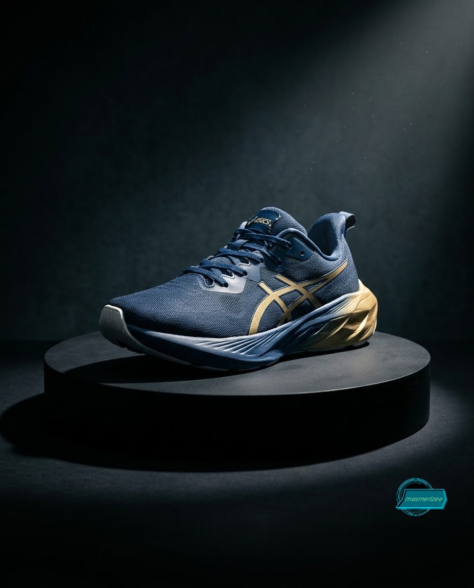 Ultra-Comfort Premium Running Mesh Sneakers for Men(Asics Navy)
