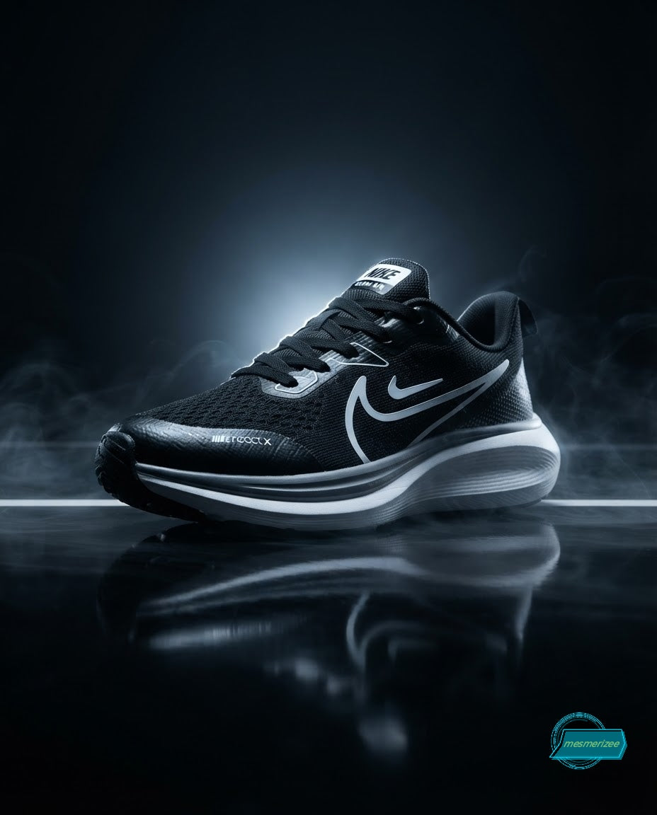 Ultra-Comfort Premium Running Mesh Sneakers for Men(Nk 086-blk/white)
