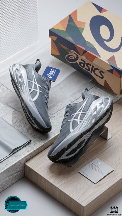 Ultra-Comfort Premium Running Mesh Sneakers for Men(Asics grey)