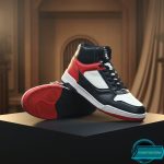 Premium Quality High Neck Sneakers For Men(Rsl-0012-red/black/white) - Image 6