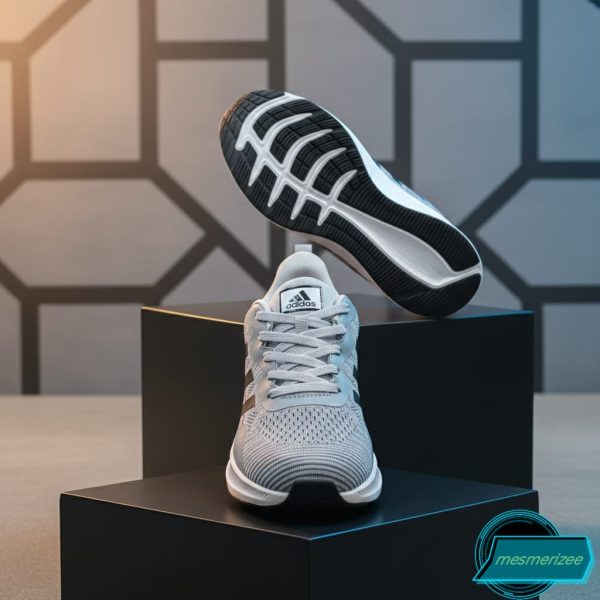 Ultra-Comfort Premium Running Mesh Sneakers for Men(zb-805-lt grey) - Image 8