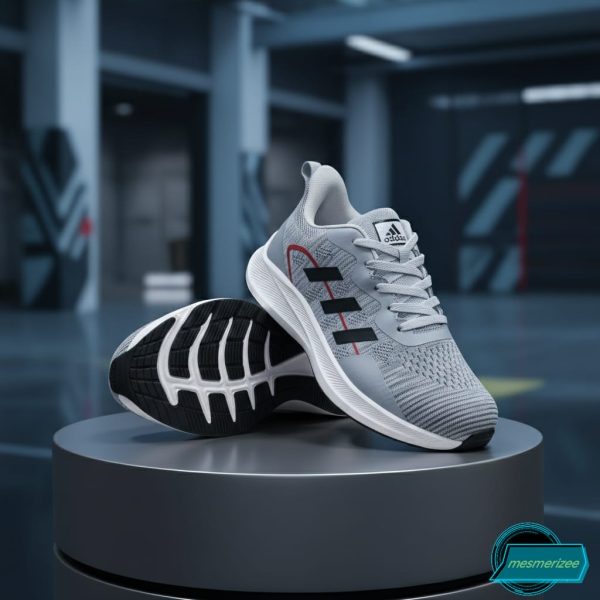 Ultra-Comfort Premium Running Mesh Sneakers for Men(zb-805-lt grey) - Image 2