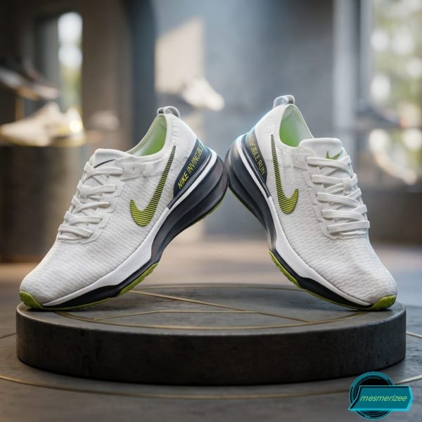 Ultra-Comfort Premium Sneakers for Men(2502-white/green) - Image 5