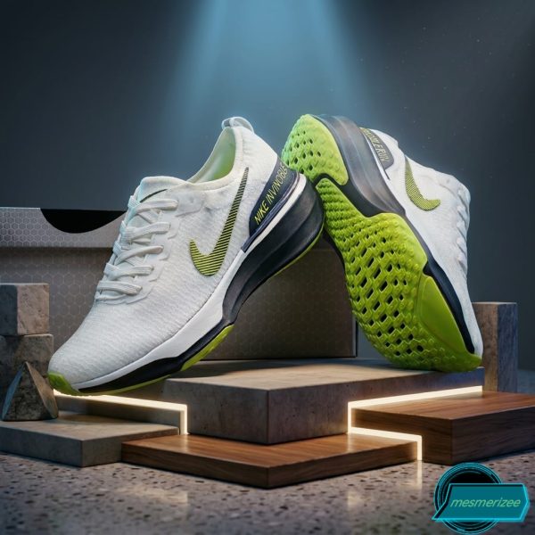 Ultra-Comfort Premium Sneakers for Men(2502-white/green) - Image 7