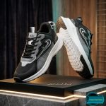 Ultra-Comfort Premium Running Mesh Sneakers for Men(606 blk/ gray)