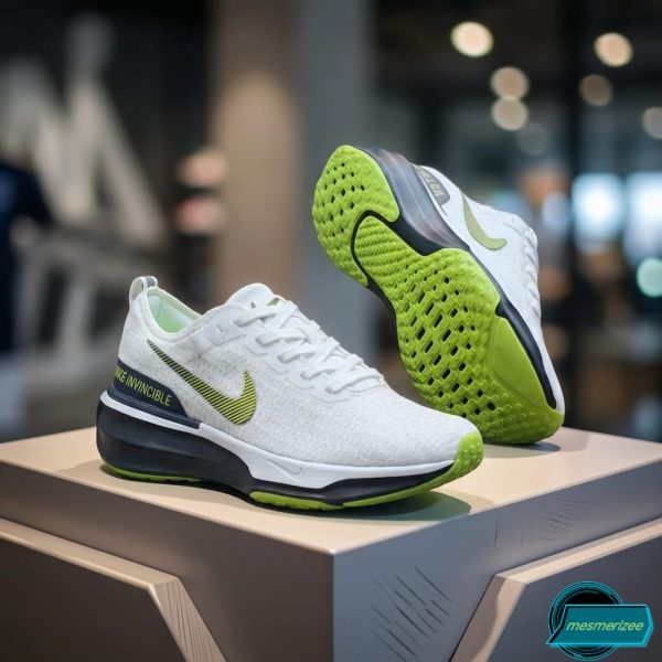 Ultra-Comfort Premium Sneakers for Men(2502-white/green) - Image 2