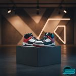 Premium Quality High Neck Sneakers For Men(Rsl-0012-red/black/white) - Image 2