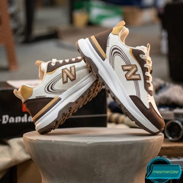 Ultra-Comfort Premium Sneakers for Men(y26218-dark brown/cream) - Image 11