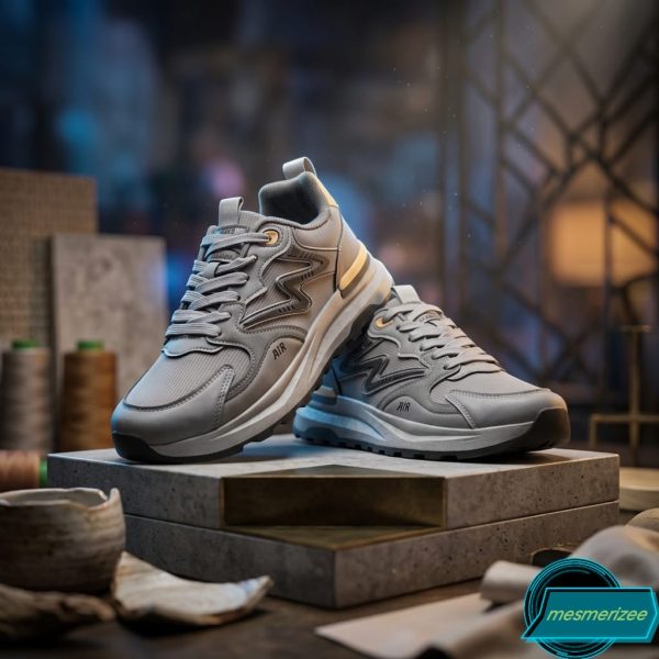 Ultra-Comfort Premium Sneakers for Men(y26219- Dark Gray) - Image 6