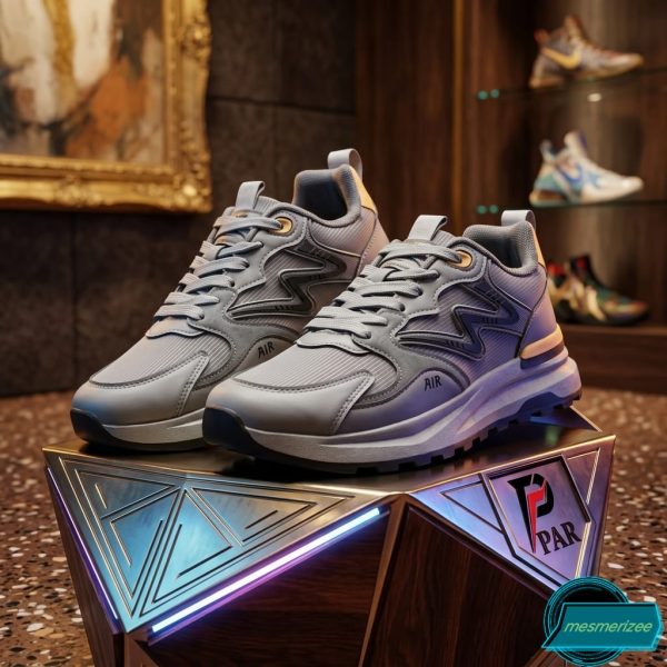 Ultra-Comfort Premium Sneakers for Men(y26219- Dark Gray) - Image 4