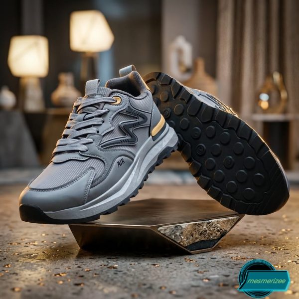 Ultra-Comfort Premium Sneakers for Men(y26219- Dark Gray) - Image 3