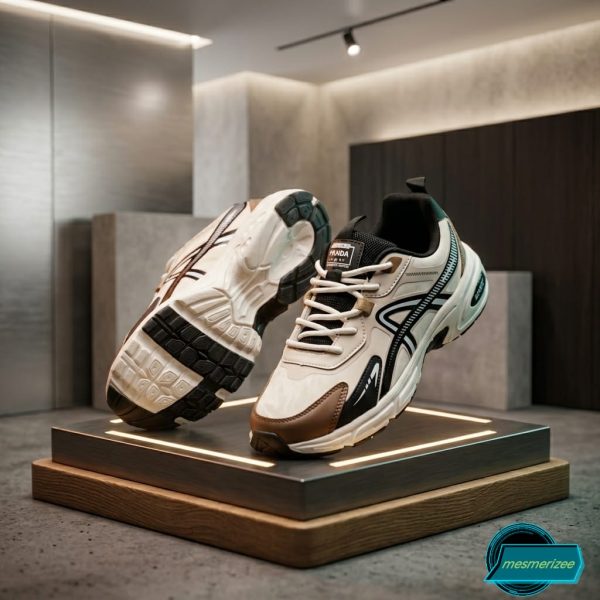 Ultra-Comfort Premium Sneakers for Men(y260167 - brown/cream) - Image 9