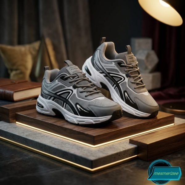 Ultra-Comfort Premium Sneakers for Men(y260167- Dark Gray) - Image 11