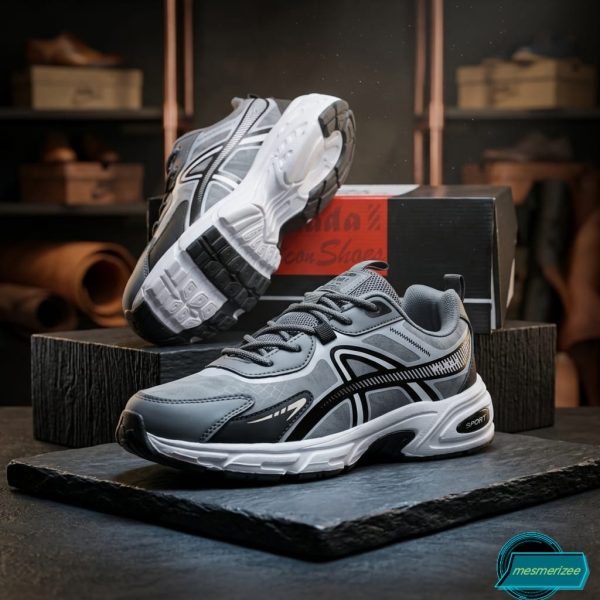 Ultra-Comfort Premium Sneakers for Men(y260167- Dark Gray) - Image 5