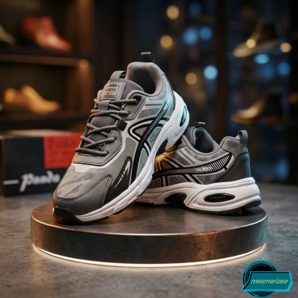 Ultra-Comfort Premium Sneakers for Men(y260167- Dark Gray) - Image 3