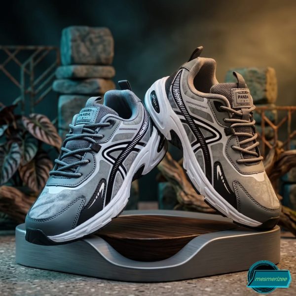 Ultra-Comfort Premium Sneakers for Men(y260167- Dark Gray) - Image 4