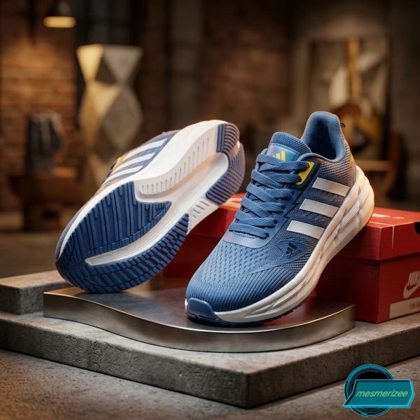 Ultra-Comfort Premium Sneakers for Men(nwf-268-denim blue) - Image 2