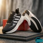 Ultra-Comfort Premium Sneakers for Men(nwf-268-Black/White) - Image 4