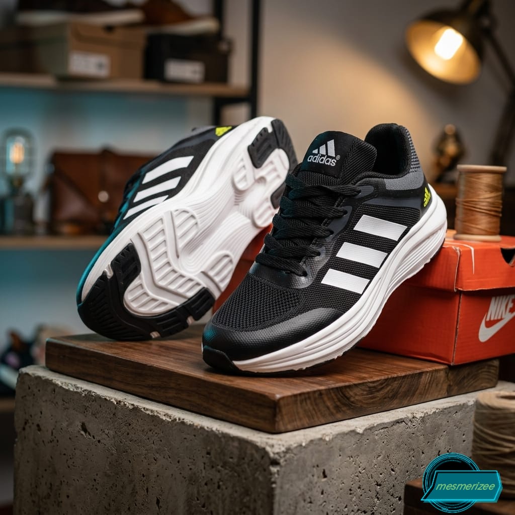 IMG-20260331-WA0167 Ultra-Comfort Premium Sneakers for Men(d8127-blk/white) - Image 1