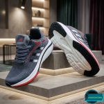 Ultra-Comfort Premium Sneakers for Men(Code: A-04-grey/red) - Image 4