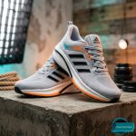 Ultra-Comfort Premium Sneakers for Men(D8141-Gray/blk) - Image 2