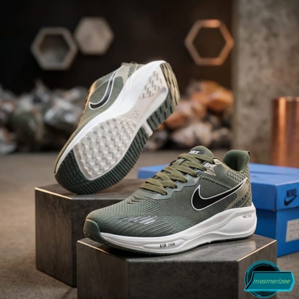 Ultra-Comfort Premium Sneakers for Men(smt-12-army green) - Image 2