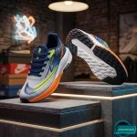 Premium Mens  Light Weight Mesh Sneakers (8105 blue/gray)