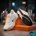 Premium Mens  Light Weight Mesh Sneakers (001-white/blue)
