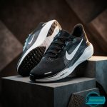 Premium Mens  Light Weight Mesh Sneakers (001-Black) - Image 4