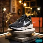 Premium Mens  Light Weight Mesh Sneakers (001-Black) - Image 3