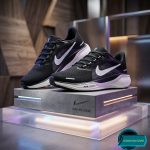 Premium Mens  Light Weight Mesh Sneakers (001-Black) - Image 8