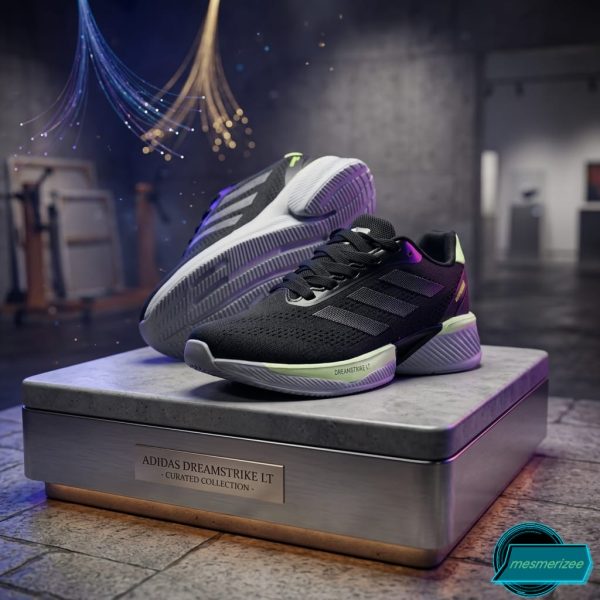 Premium Mens  Light Weight Mesh Sneakers (8111-Black) - Image 3