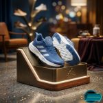 Premium Mens  Light Weight Mesh Sneakers ( A-06-Blue) - Image 3