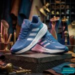 Premium Mens  Light Weight Mesh Sneakers ( A-06-Blue) - Image 4