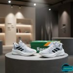 Premium Mens  Light Weight Mesh Sneakers With Memory Foam (ZB-888-Gray) - Image 3