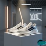 Premium Mens  Light Weight Mesh Sneakers With Memory Foam (ZB-888-Gray) - Image 8